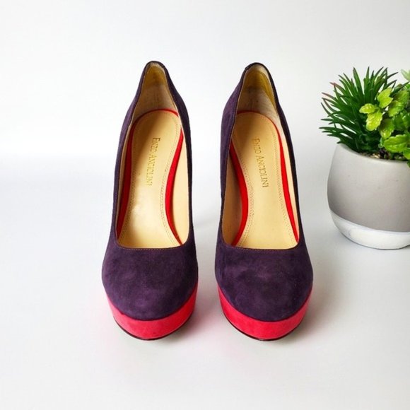 Enzo Angiolini Shoes - Enzo Angiolini Velvety Heels Size 7.5